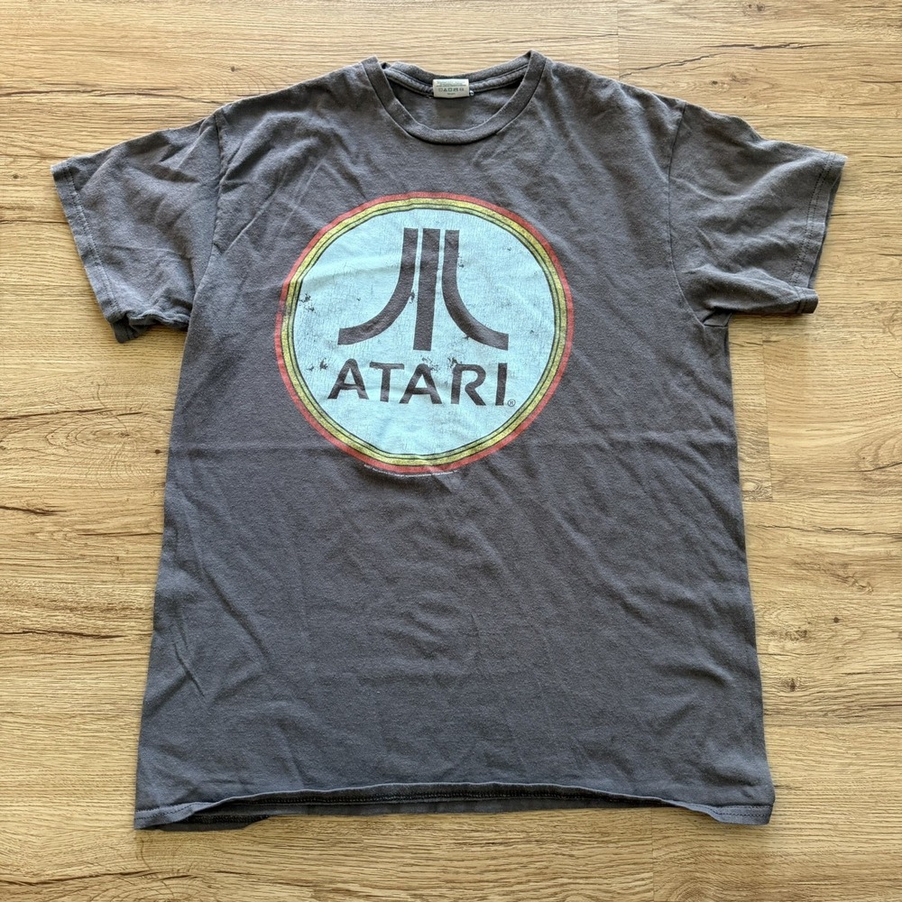 VINTAGE ATARI Video Game System T-Shirt Men's‎ Medium Delta Pro Weight Tag